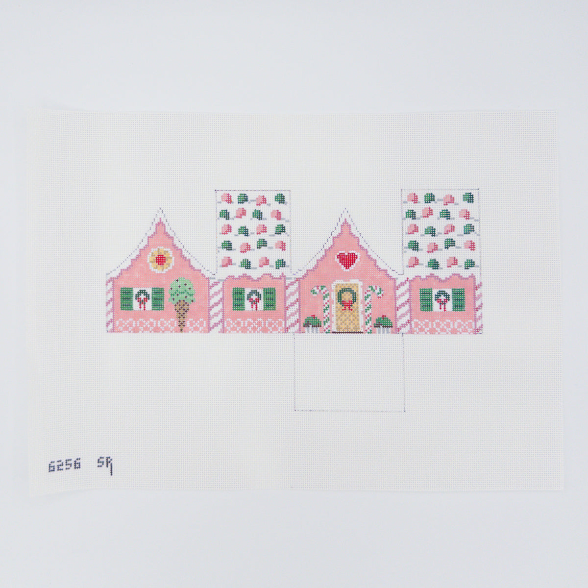 Gumdrop and Peppermint, 3D Gingerbread House
