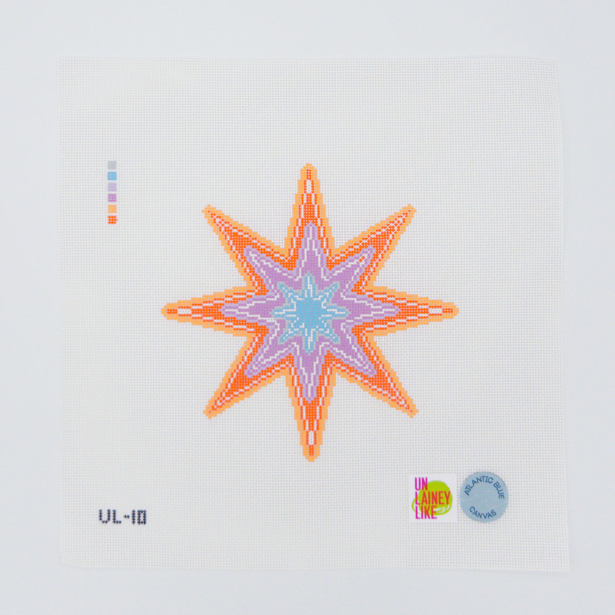 Neon Purple Star