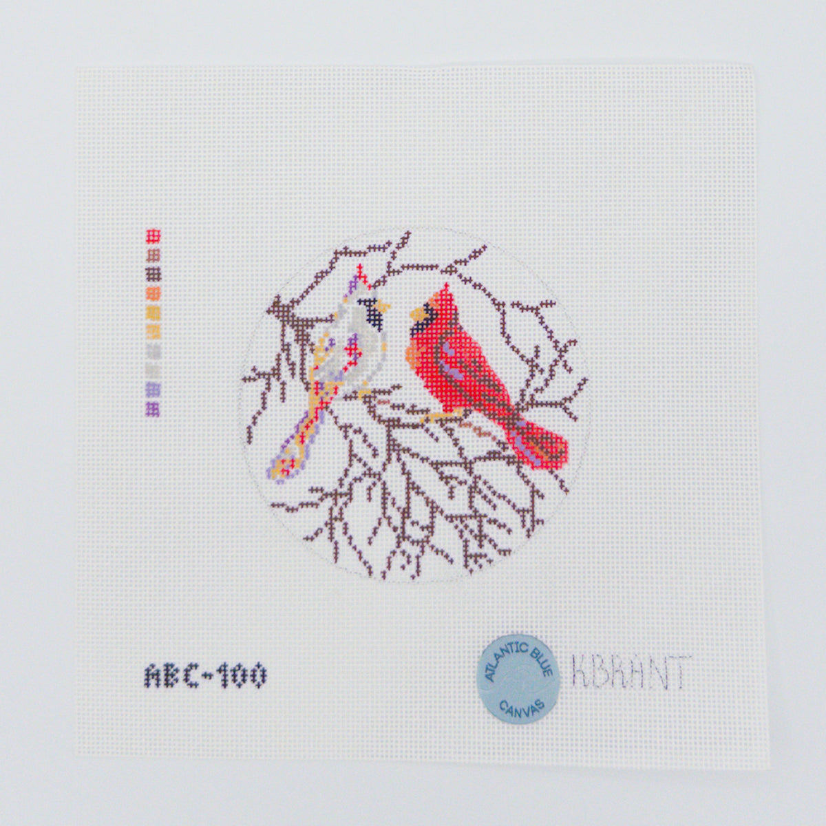 Snowy Cardinals