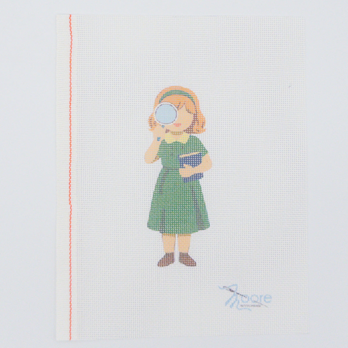 Nancy Drew Needlepoint Canvas