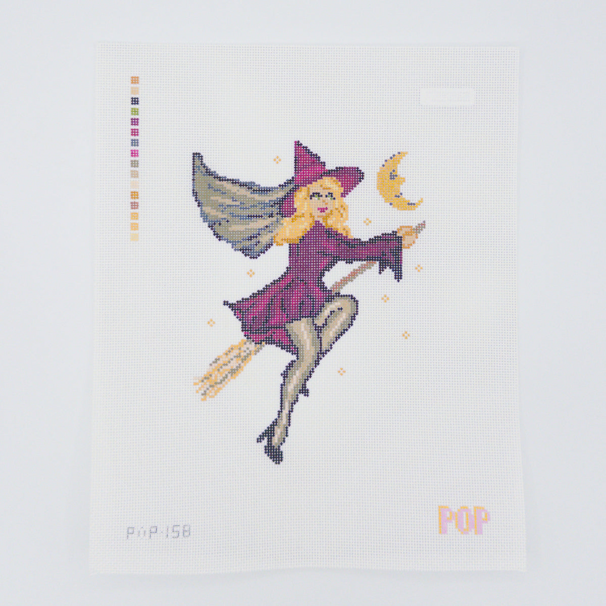 Retro Witch in Purple