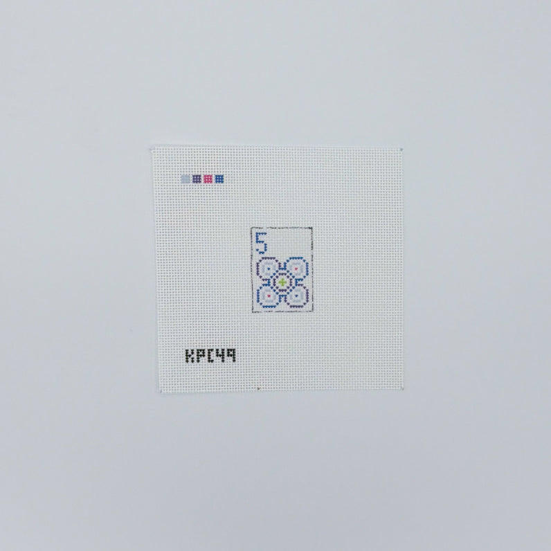 Mahjong Tile 5 Dot