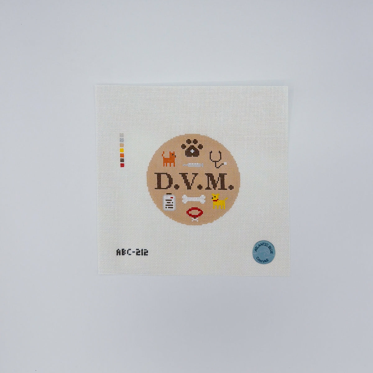 Veterinarian D.V.M. Round