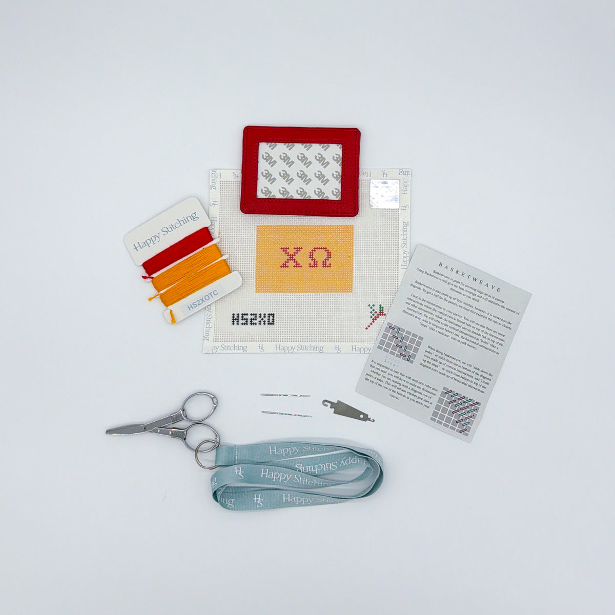Chi Omega Card Wallet Kit