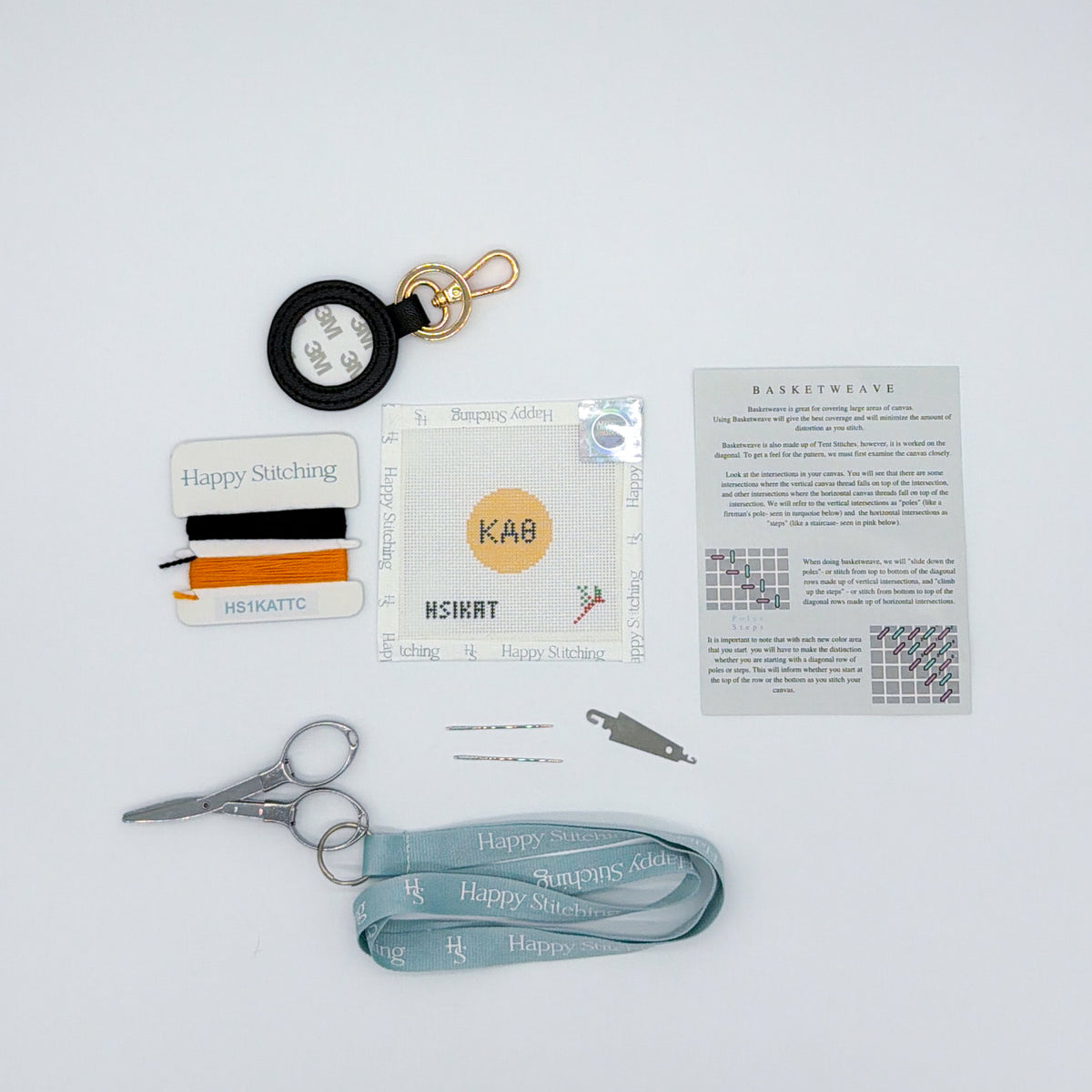 Kappa Alpha Theta Key Fob Kit