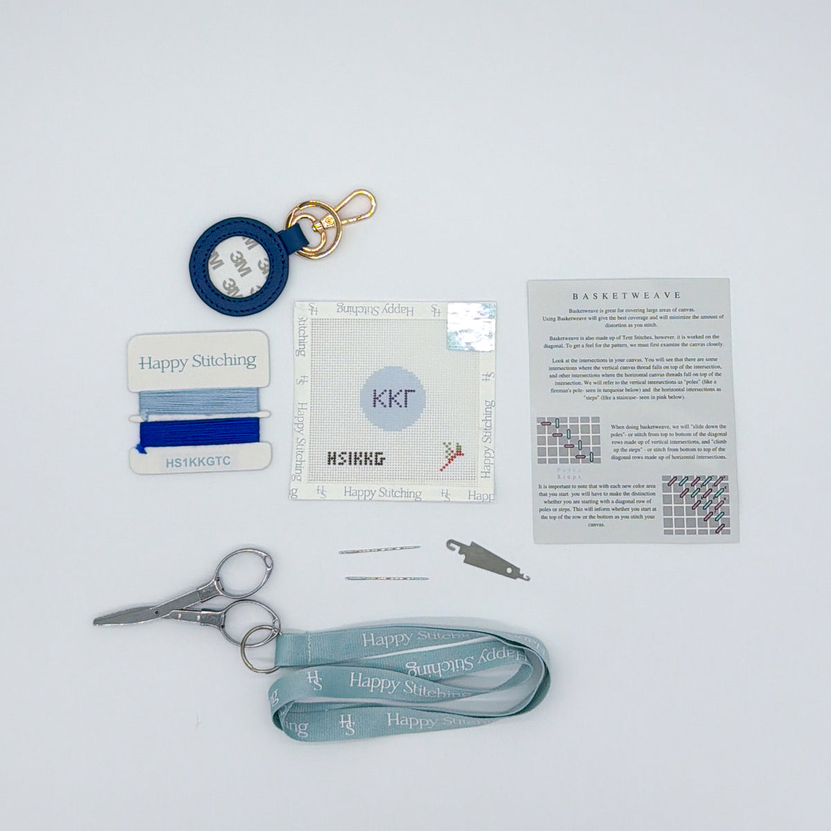 Kappa Kappa Gamma Key Fob Kit