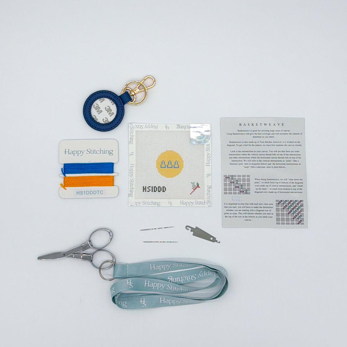 Delta Delta Delta Key Fob Kit