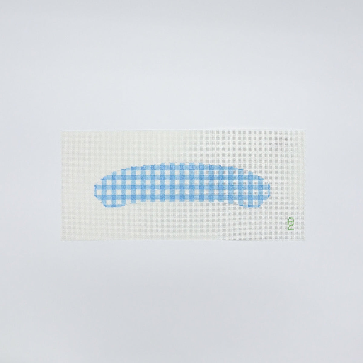 Blue Gingham Baby Hanger