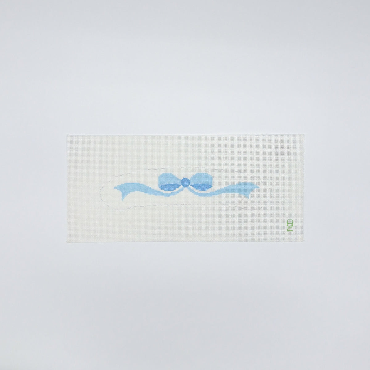 Blue Bow Baby Hanger