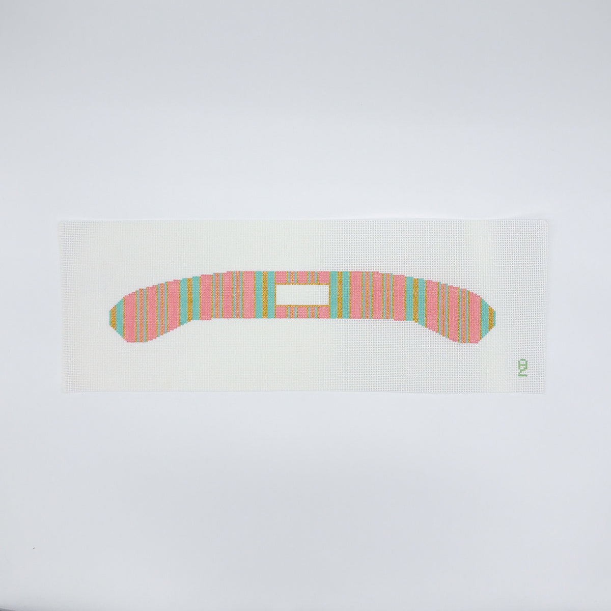 Pink Ticking Hanger