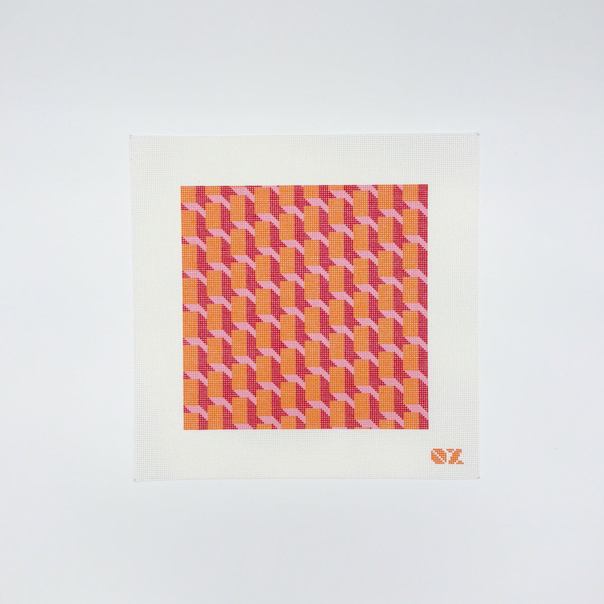 Tumbling Blocks Pillow