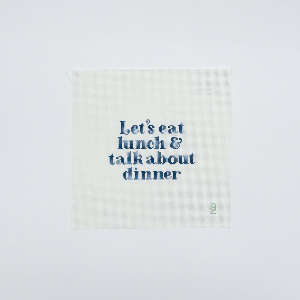 Let's Eat Lunch and Talk about Dinner Mini
