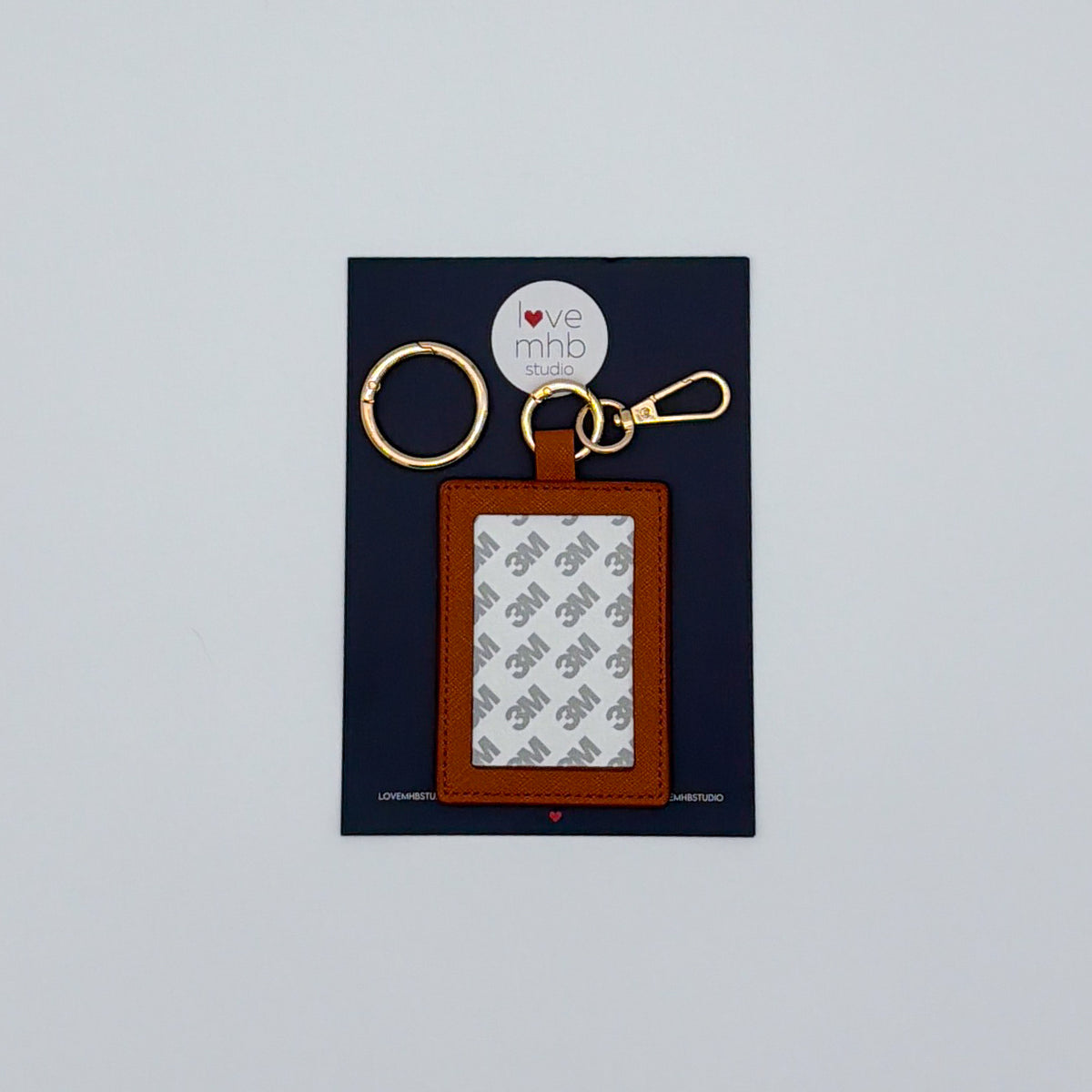 Self-Finishing Leather Charm (Rectangle)