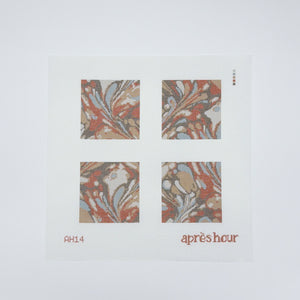 Palazzo Marbled Coasters in Autumn Cashmere