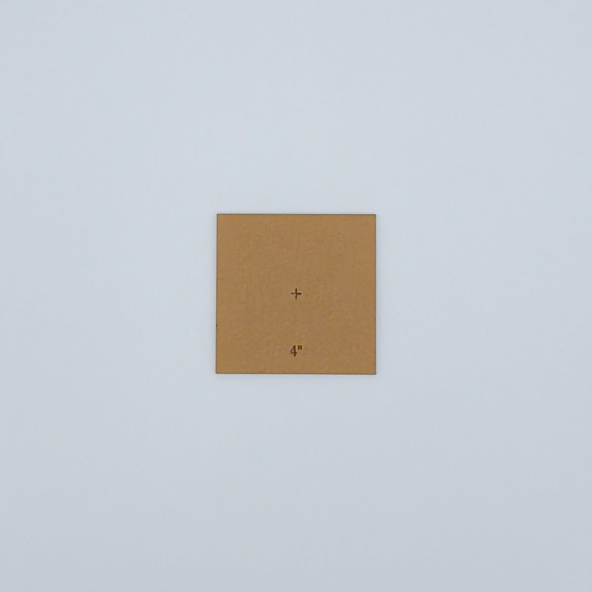4" Square Acrylic Stencil