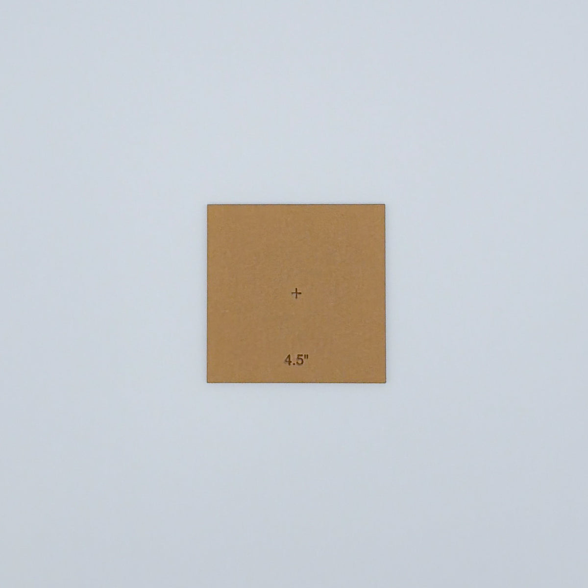 4.5" Square Acrylic Stencil