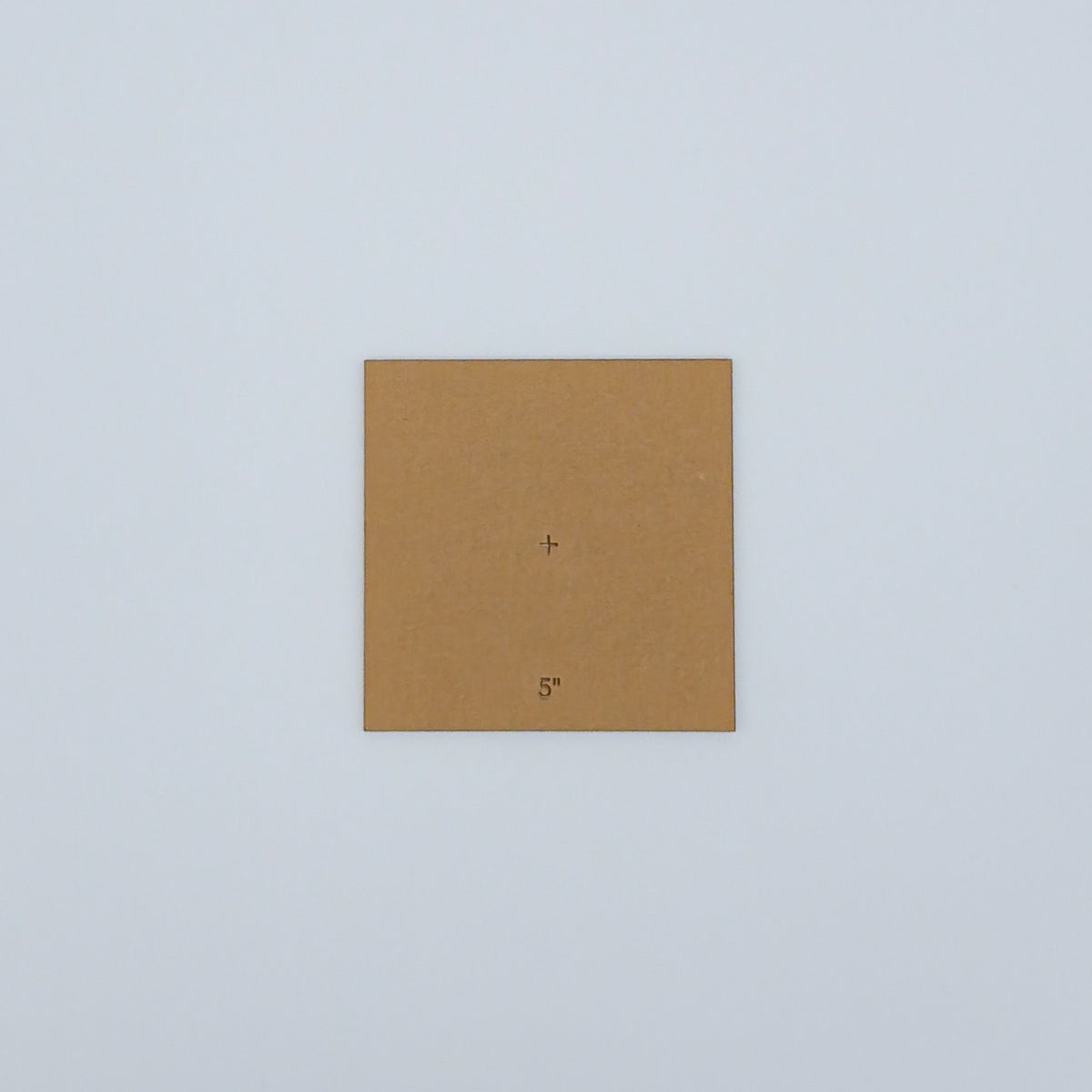 5" Square Acrylic Stencil