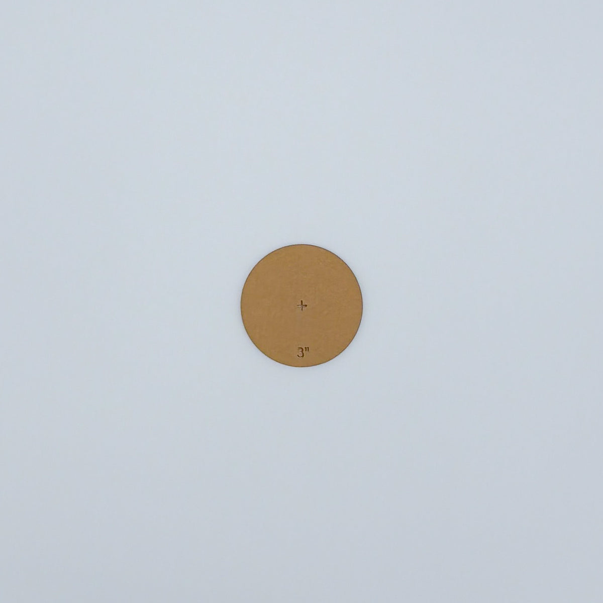 3" Circle Acrylic Stencil