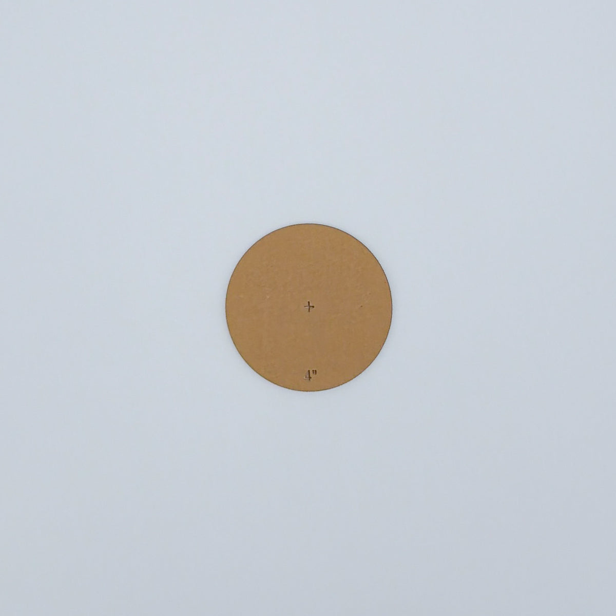 4" Circle Acrylic Stencil