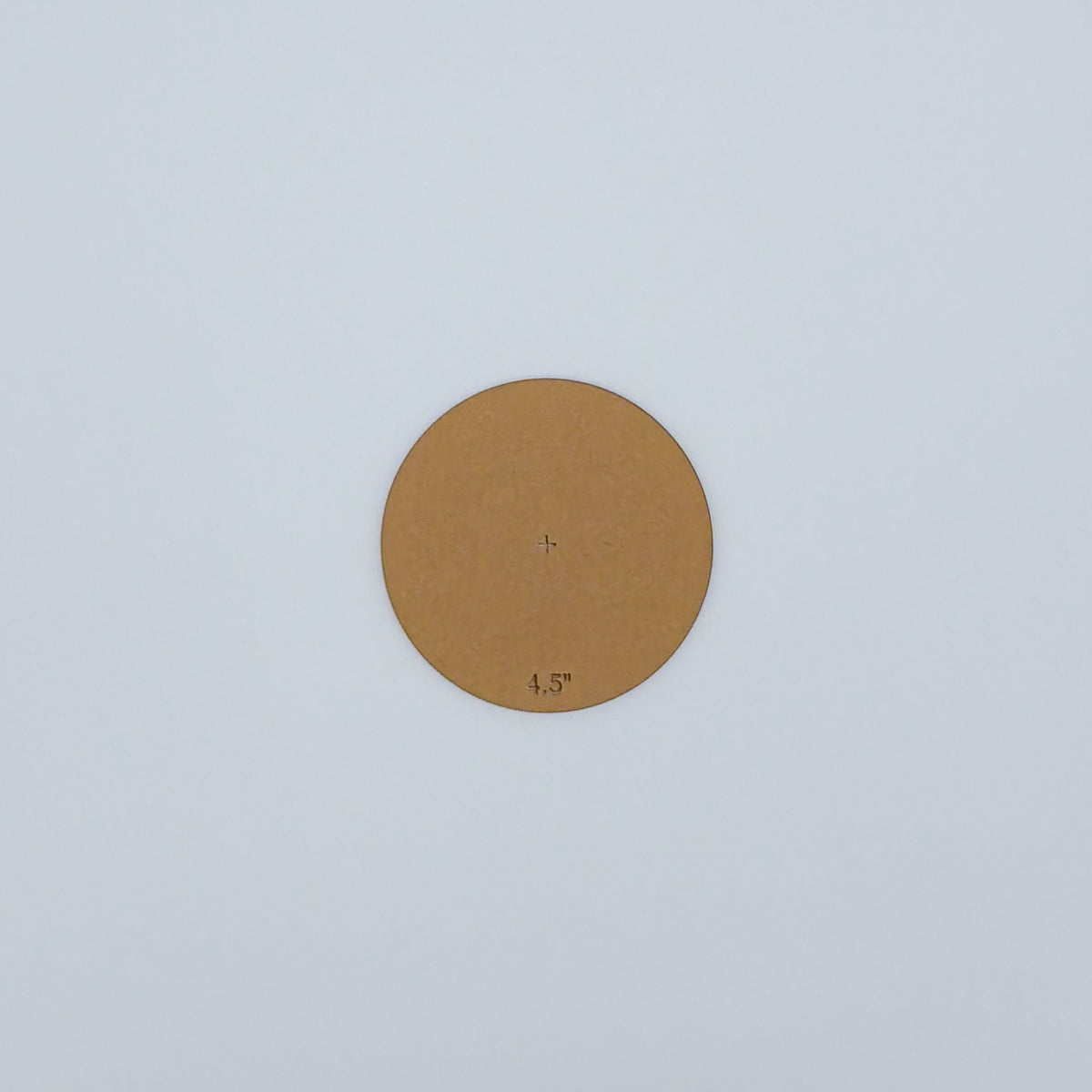 4.5" Circle Acrylic Stencil