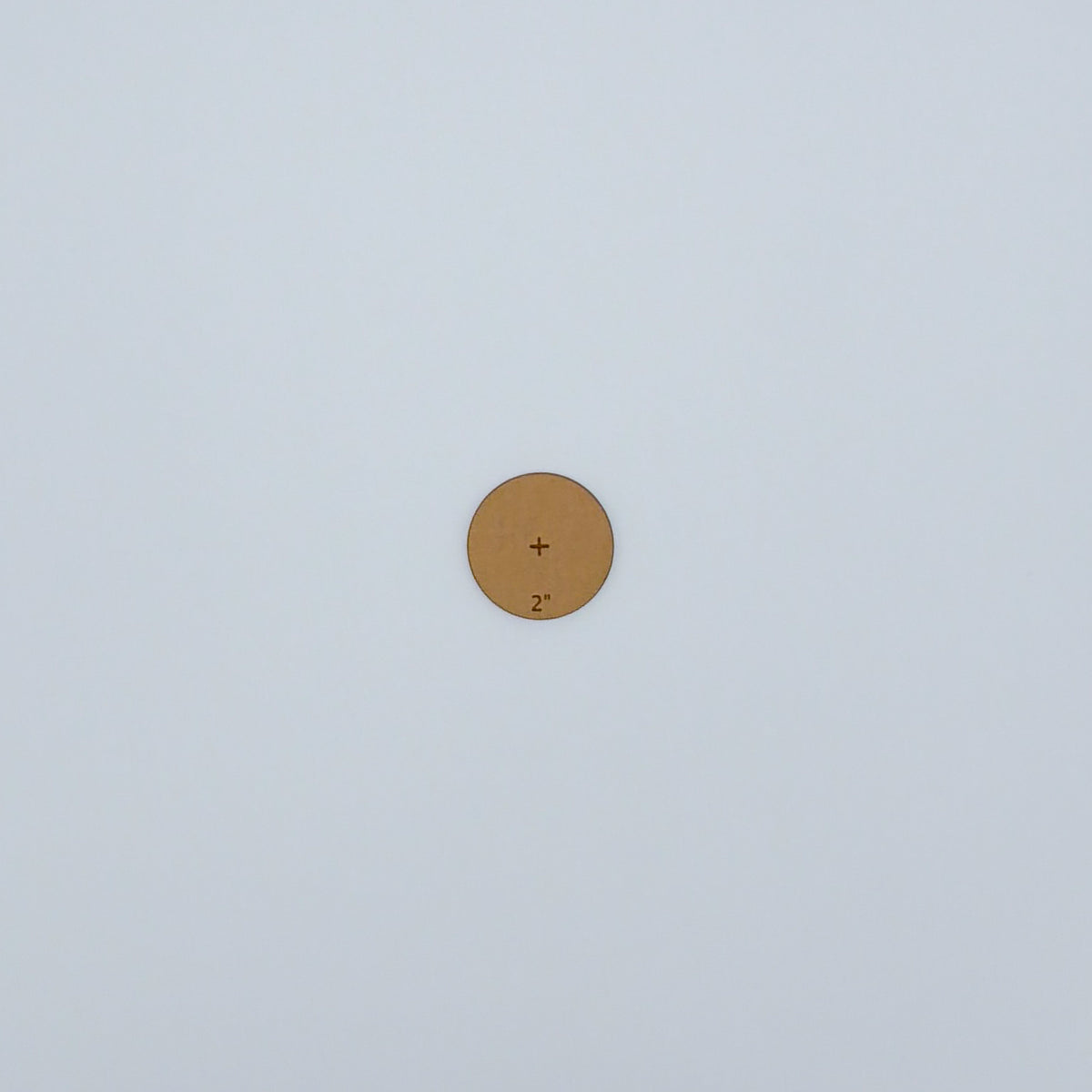 2" Circle Acrylic Stencil
