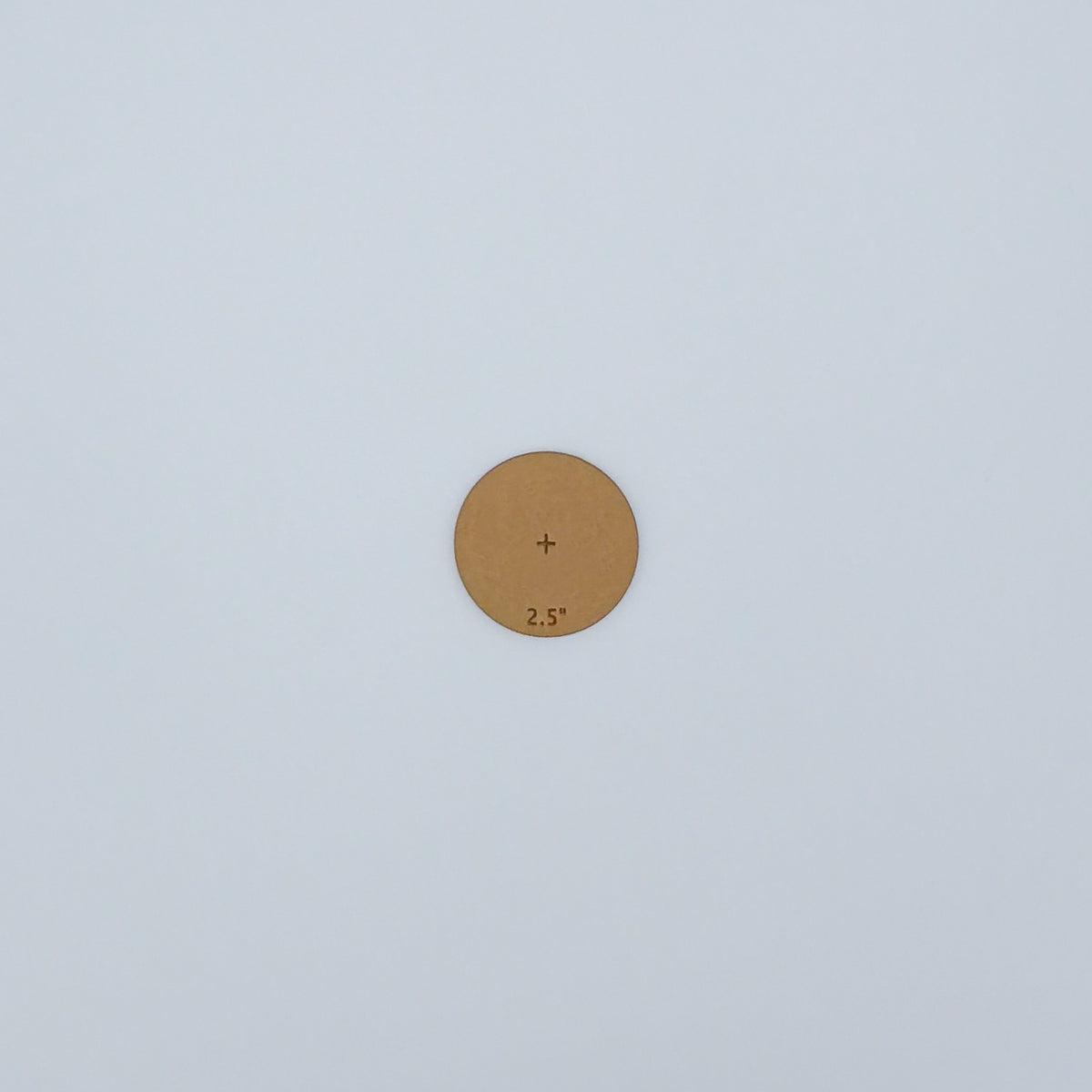 2.5" Circle Acrylic Stencil