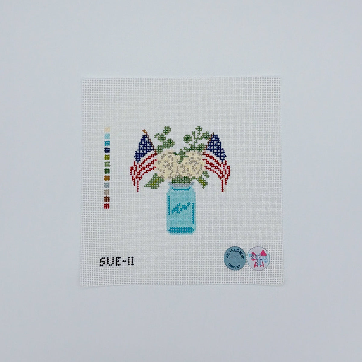 USA Flag Jar