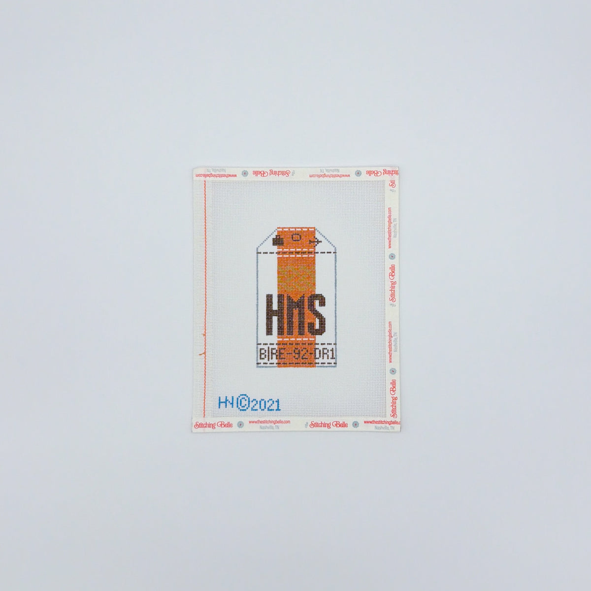 HMS Retro Travel Tag
