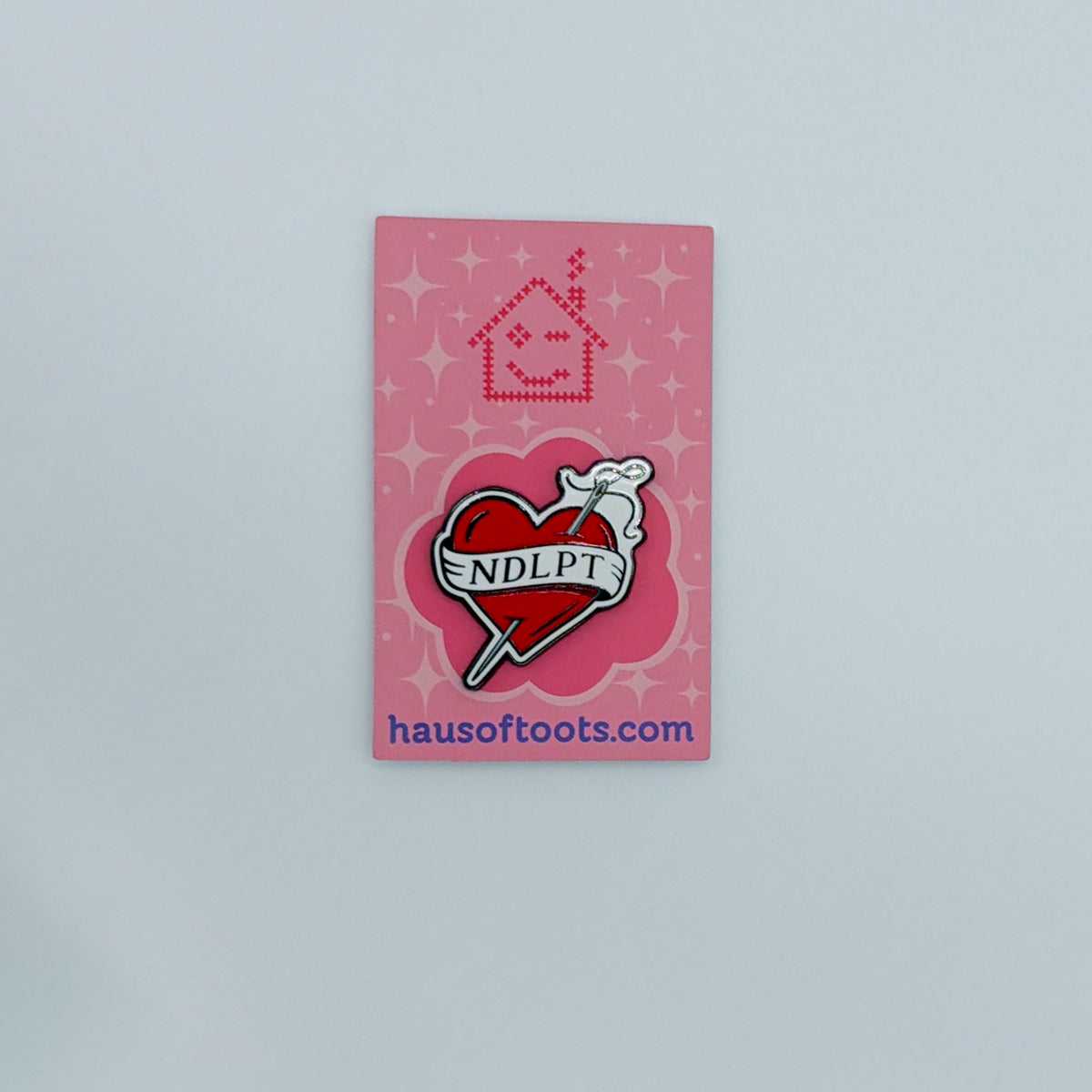Red NDLPT Heart Needleminder