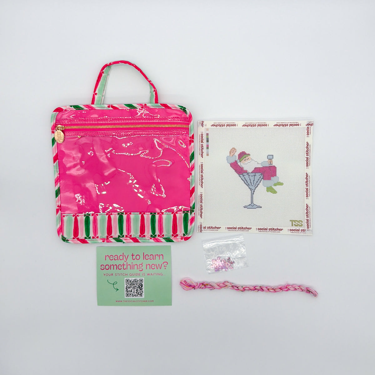 Santa, Baby Canvas Kit