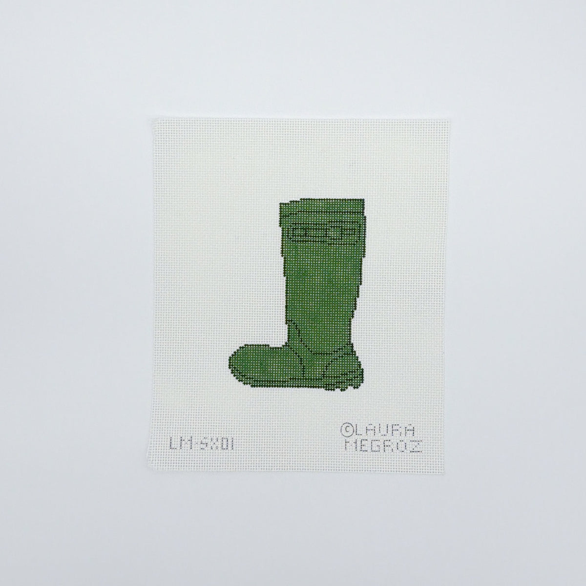 Laura Megroz: Wellie Boot Green
