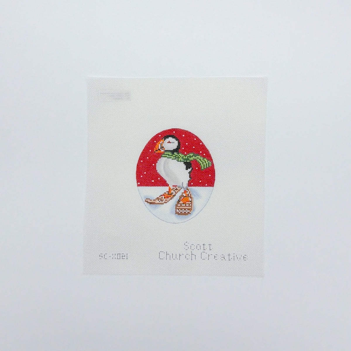 Scott Church Creative: Puffin in Snowshoes