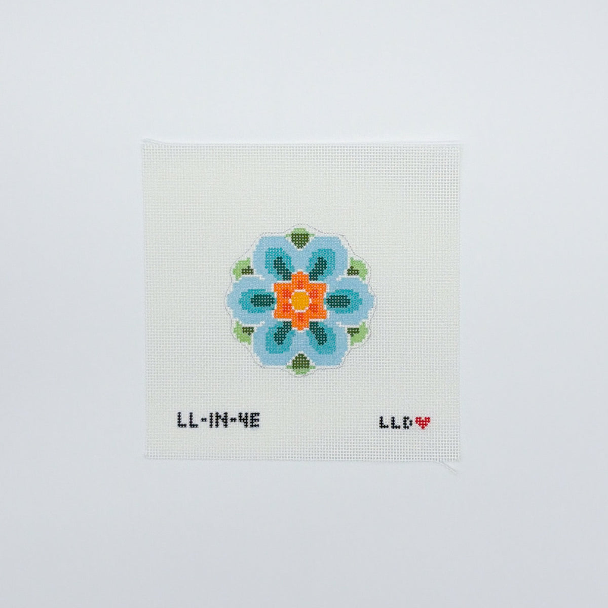 Blue Geo Flower