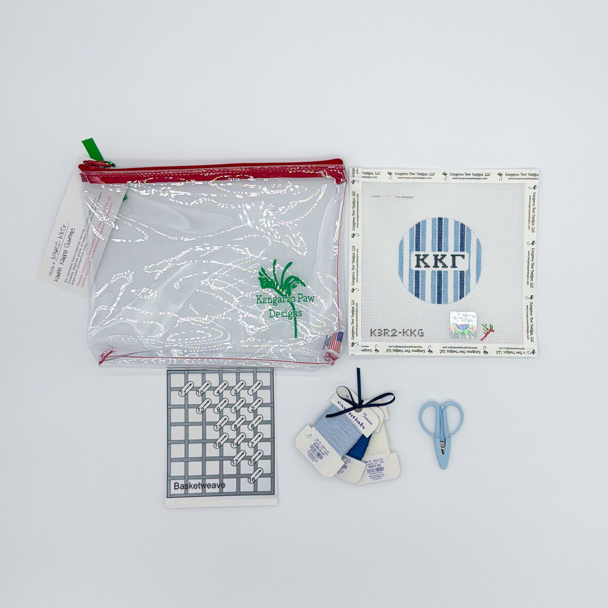 Classic Needlepoint Kit - Kappa Kappa Gamma