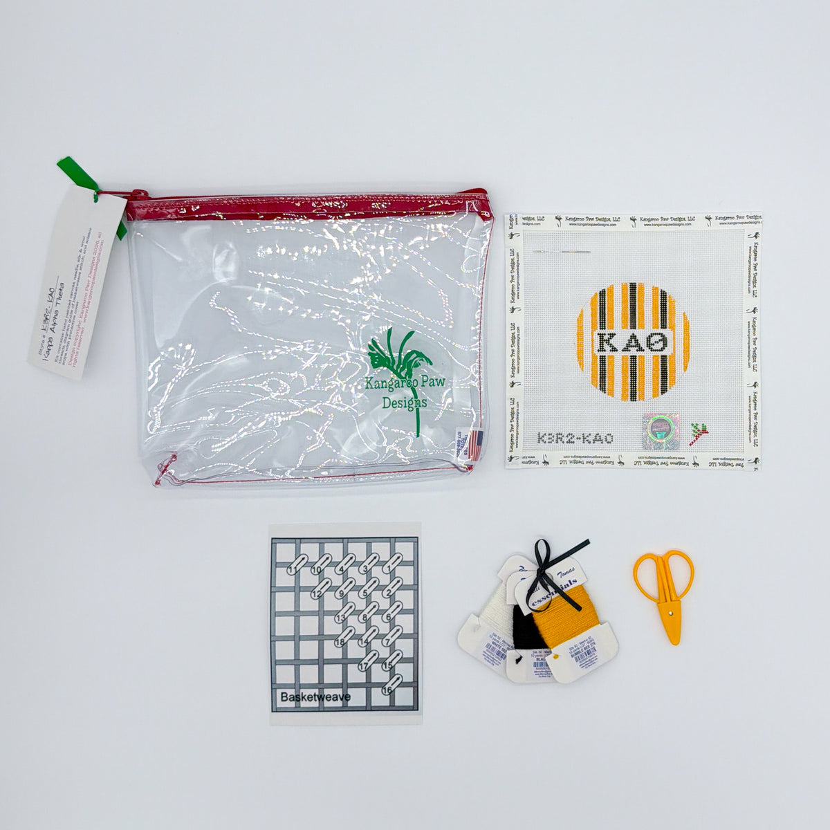 Classic Needlepoint Kit - Kappa Alpha Theta