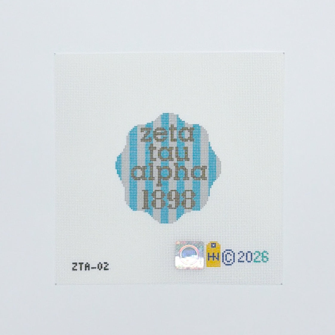 Zeta Tau Alpha 4" Coaster