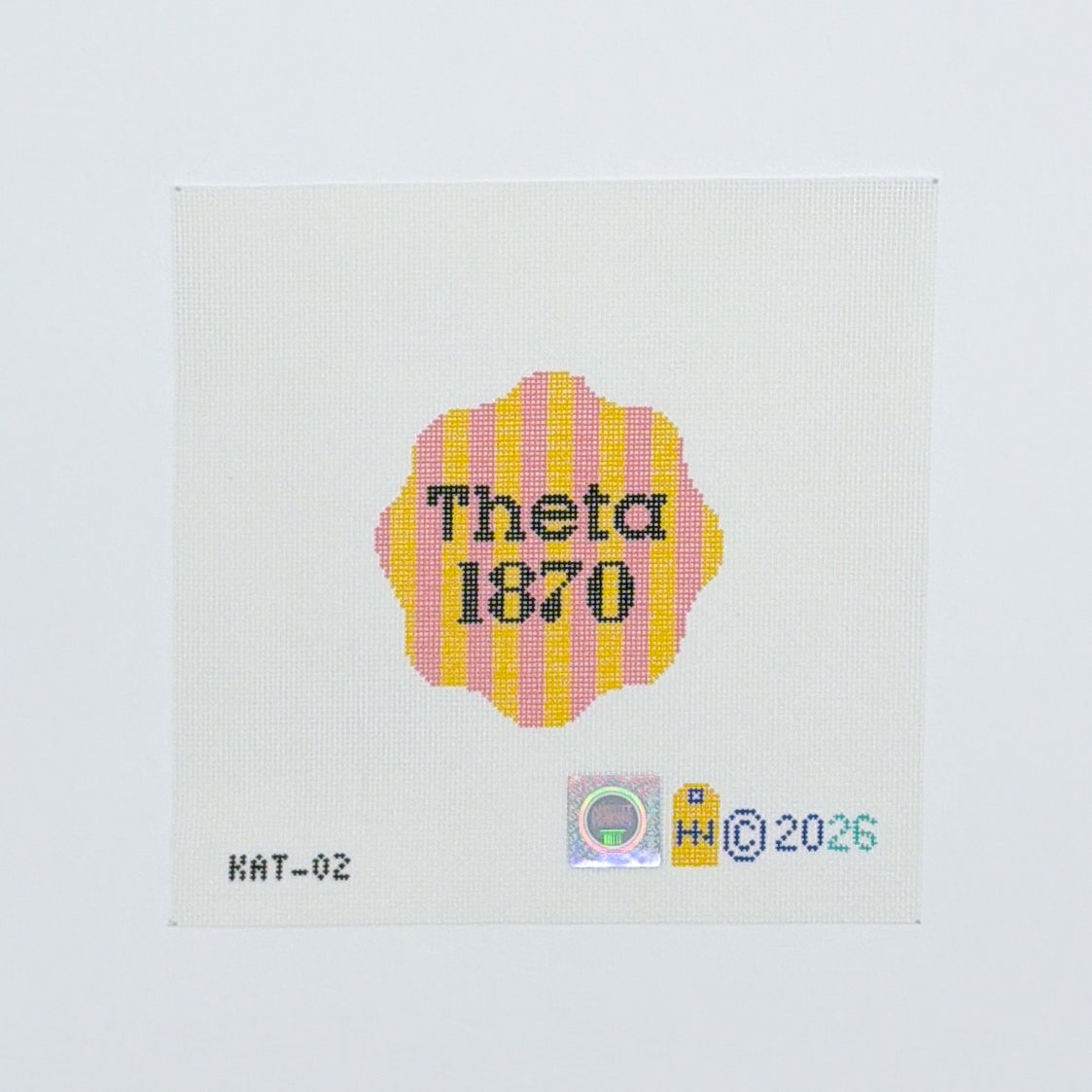 Theta 4" Coaster