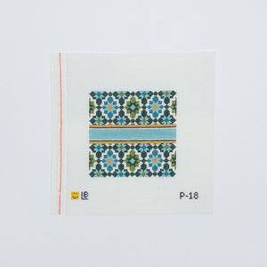 Portuguese Tiles 4 inch Square - Turquoise