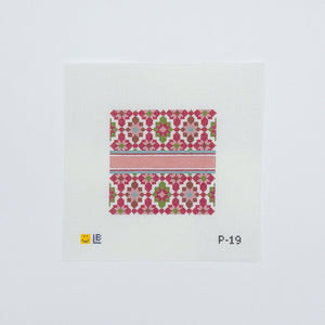 Portuguese Tiles 4 inch Square - Magenta