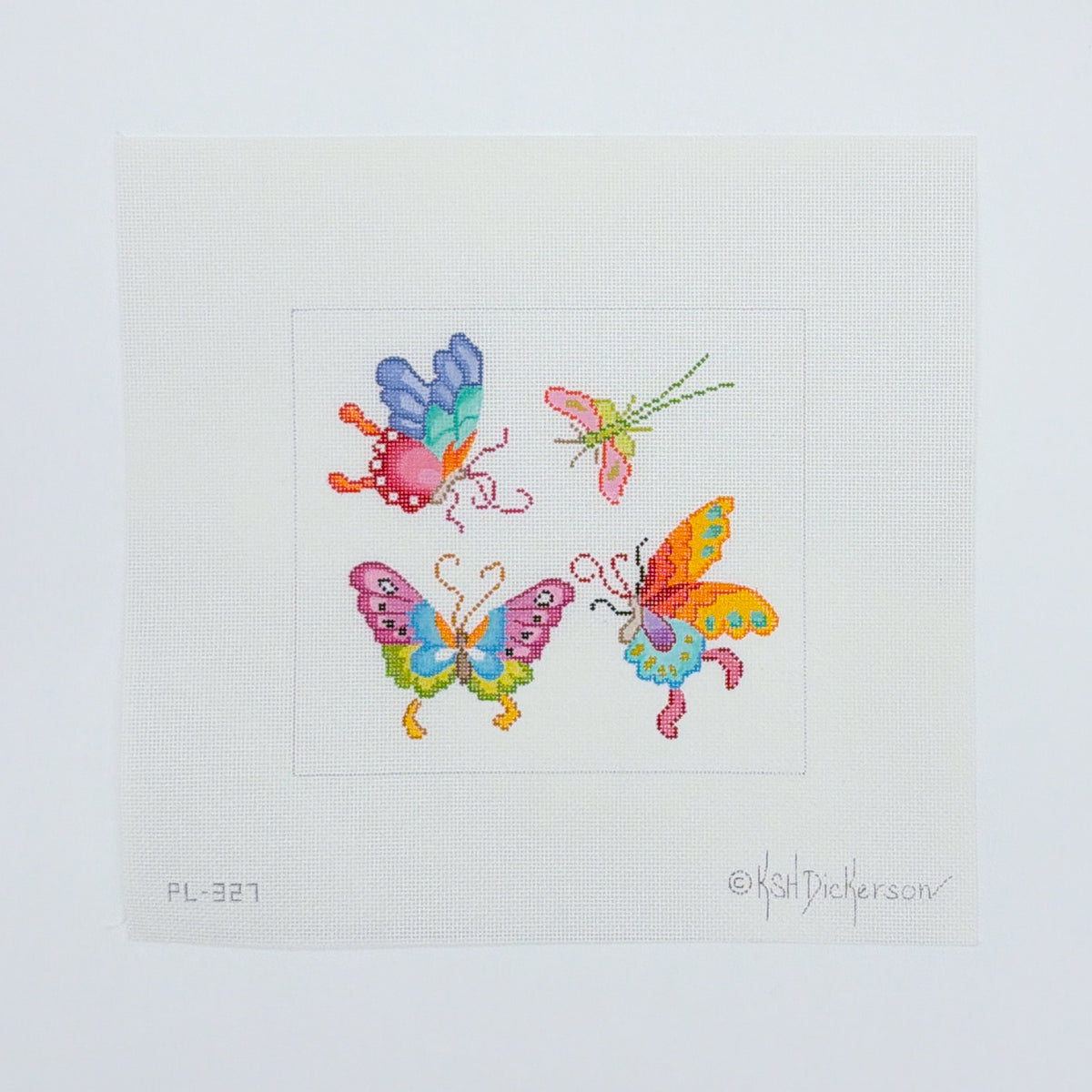 Chinese Butterflies & Dragonfly