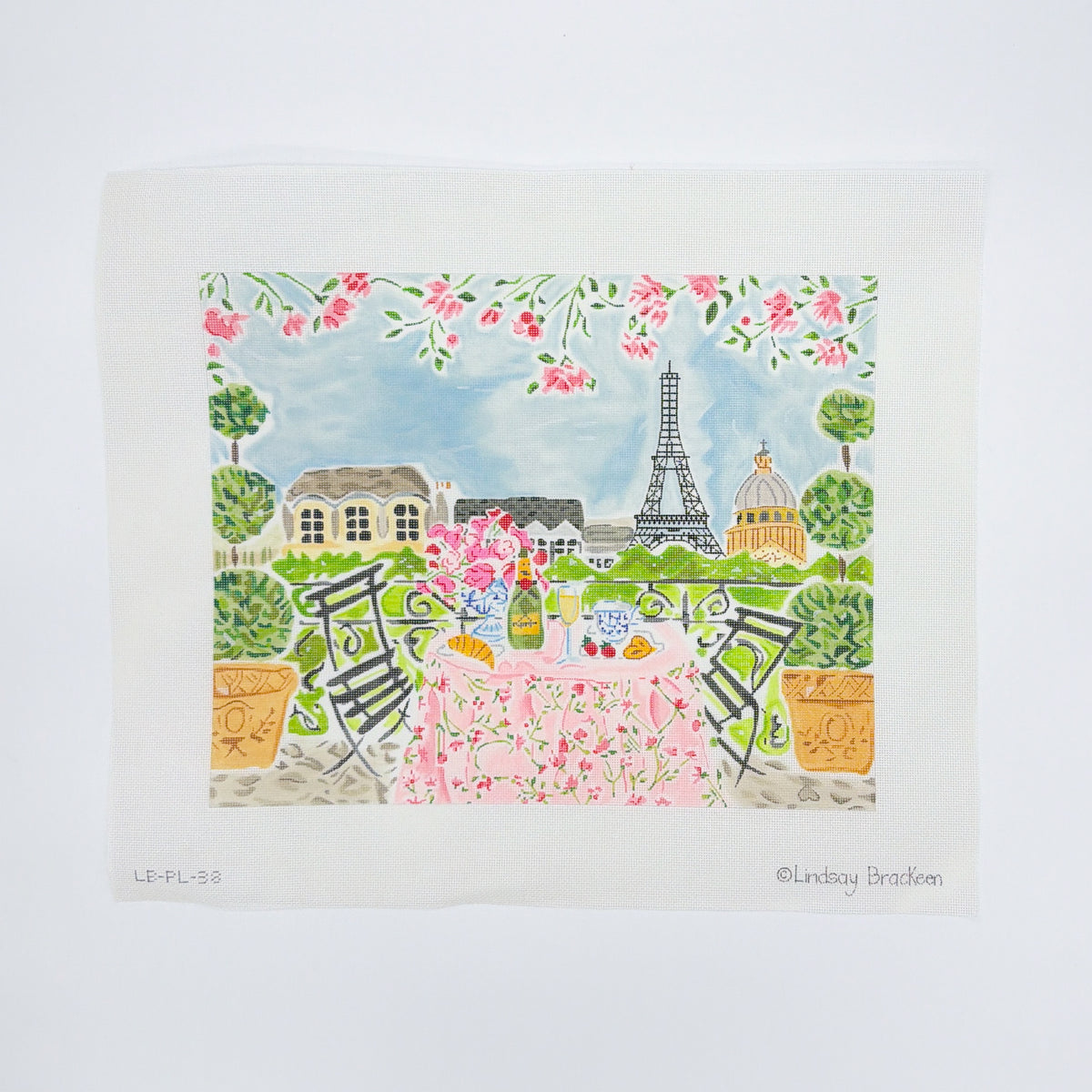 Lindsay Brackeen: Paris Champagne Breakfast Table