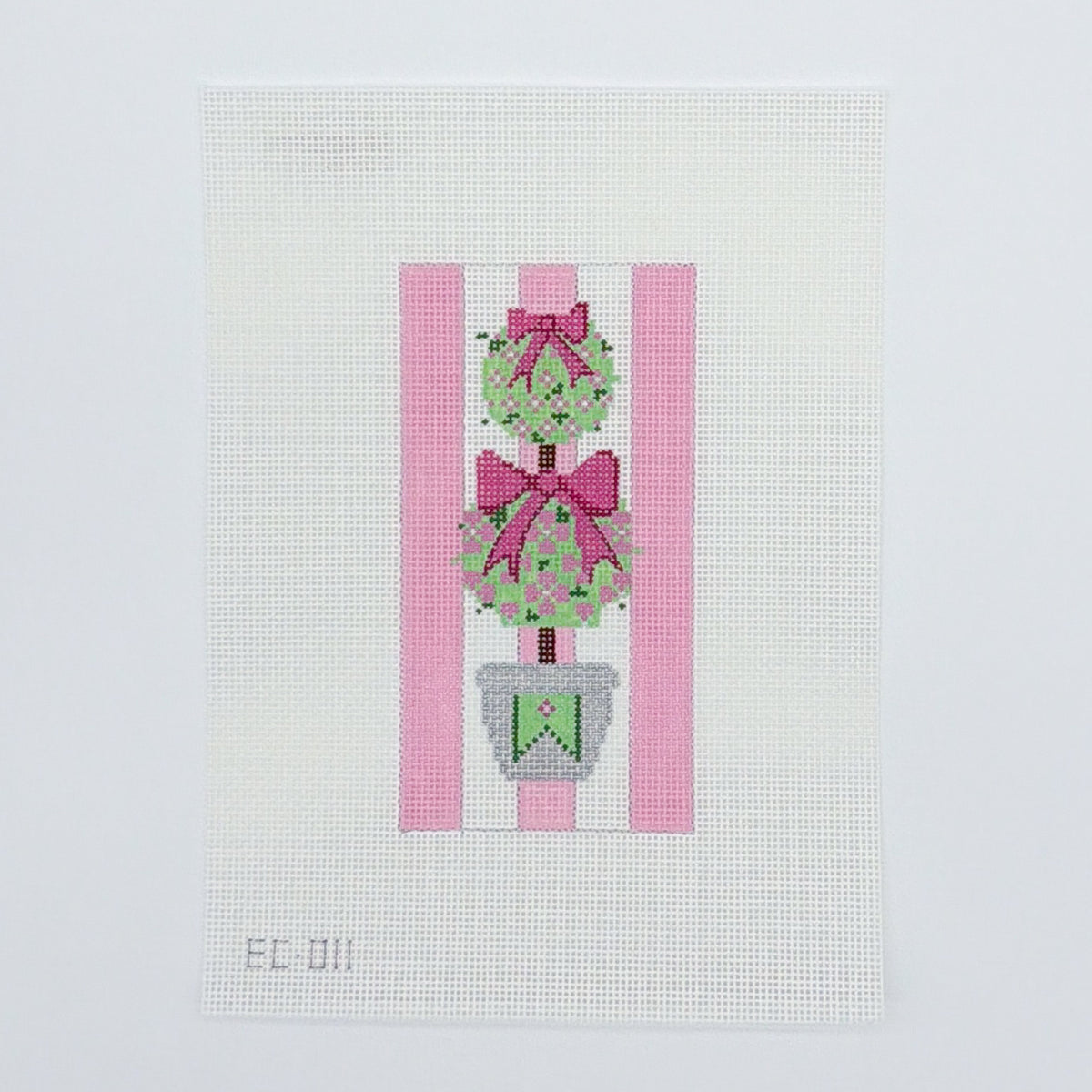 Pink Topiary Eyeglass Case