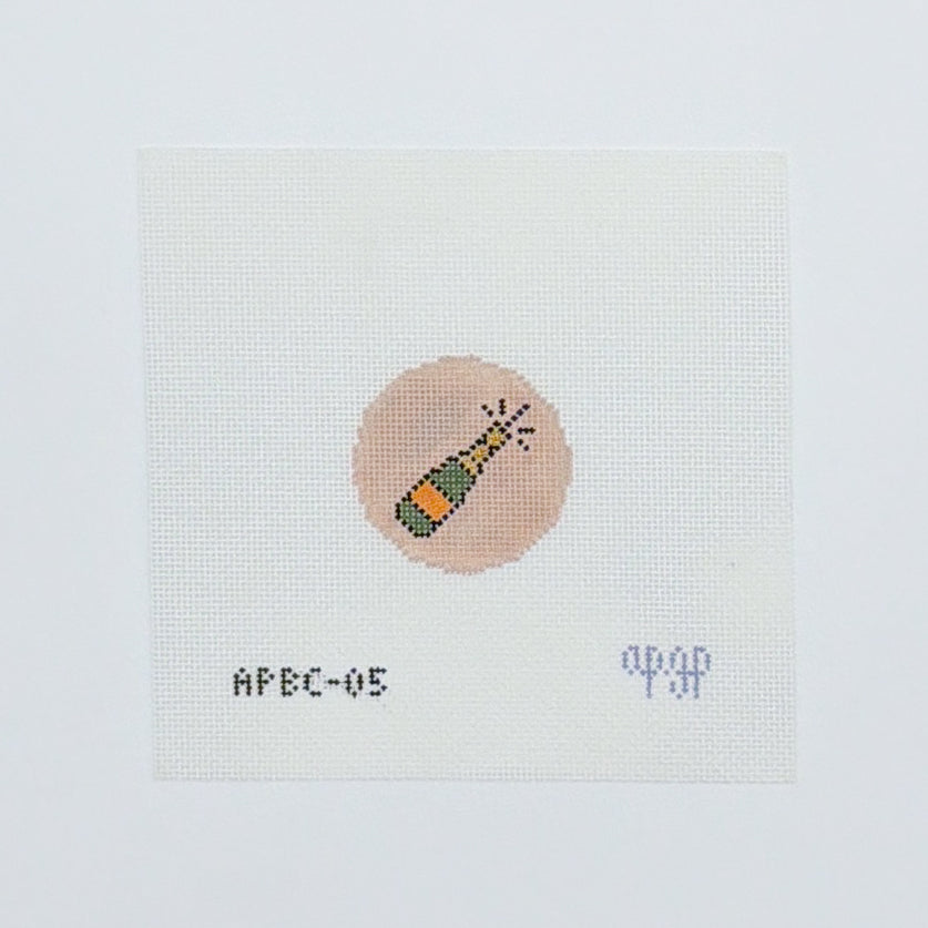 A Charmed Season - Champagne Bag Tag