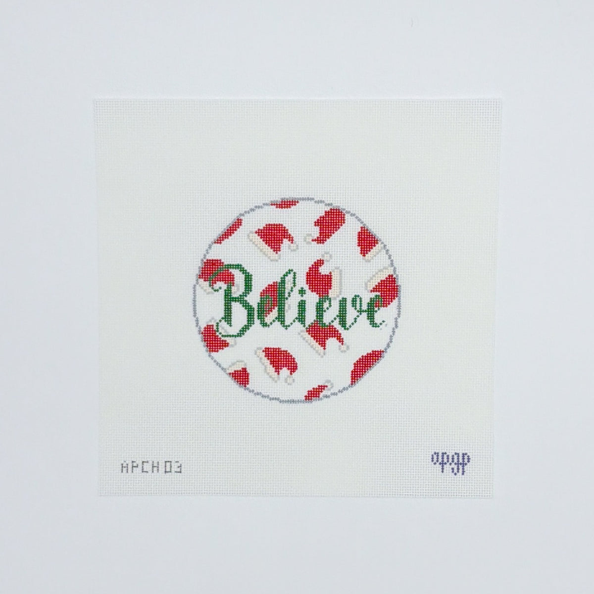 Believe Santa Hats Red & Green