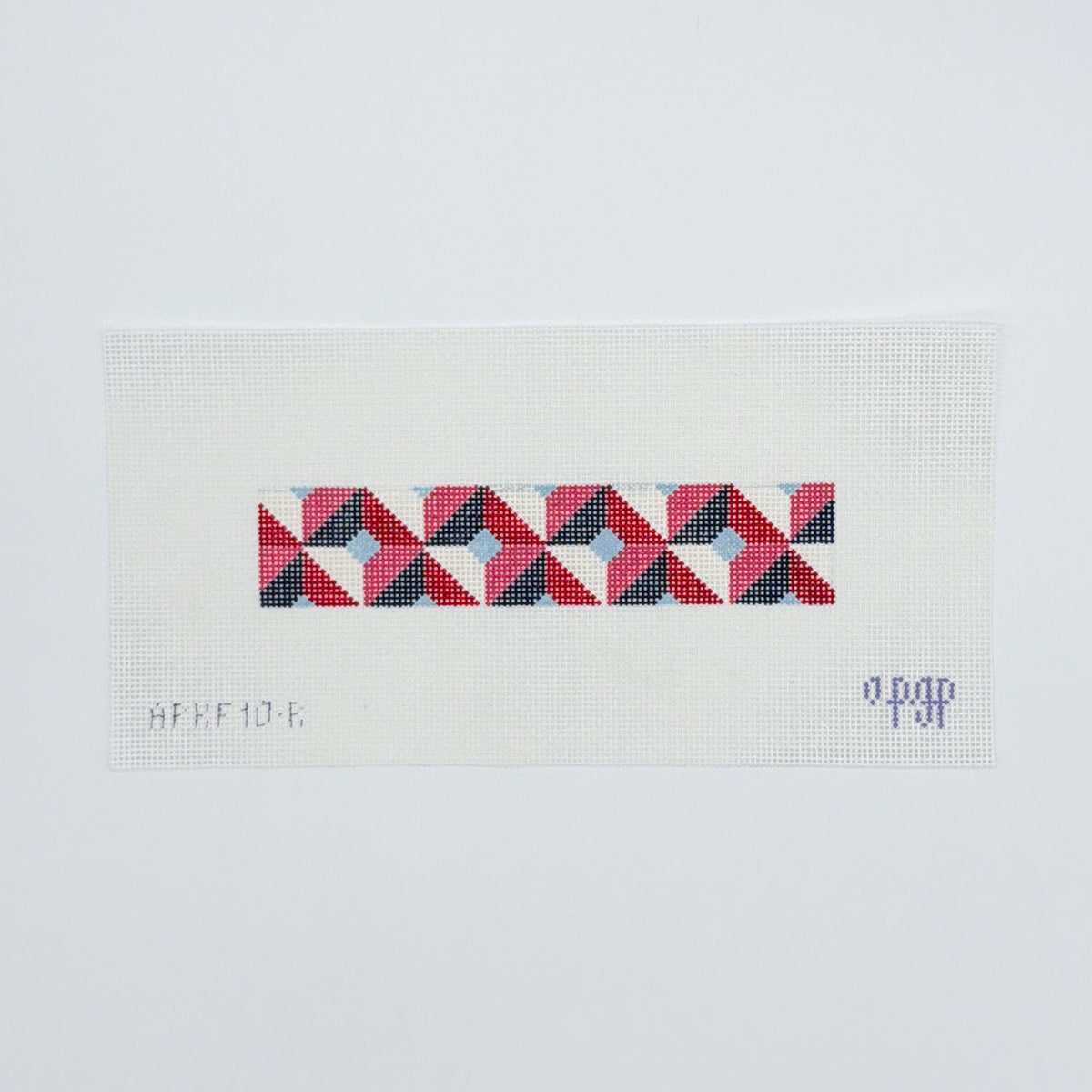 Color Block Fob - Red/Blue