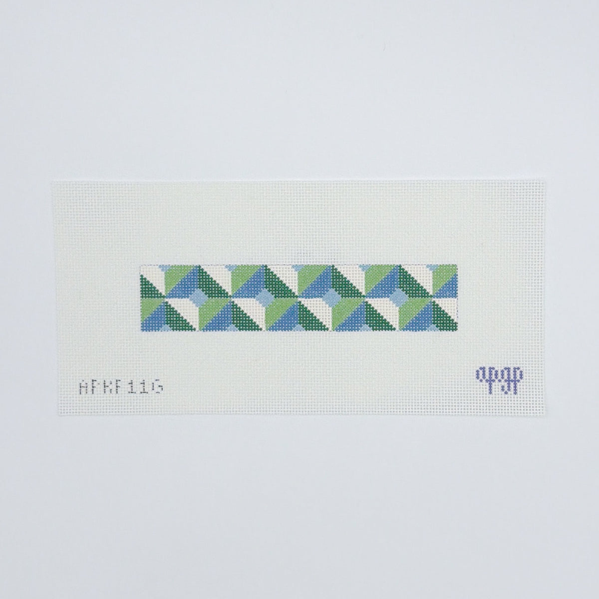 Color Block Fob - Green/Blue