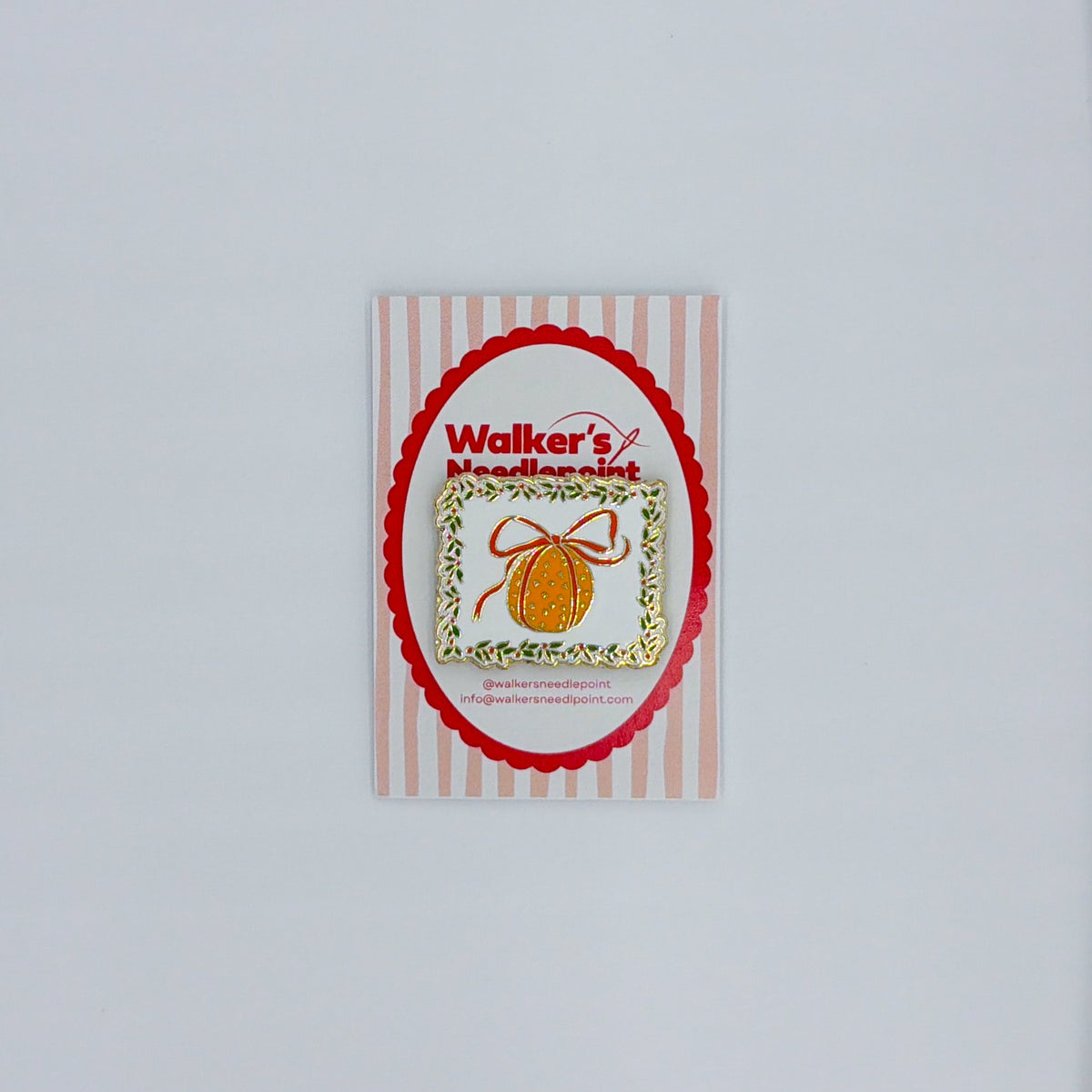 Orange Pomander Needleminder