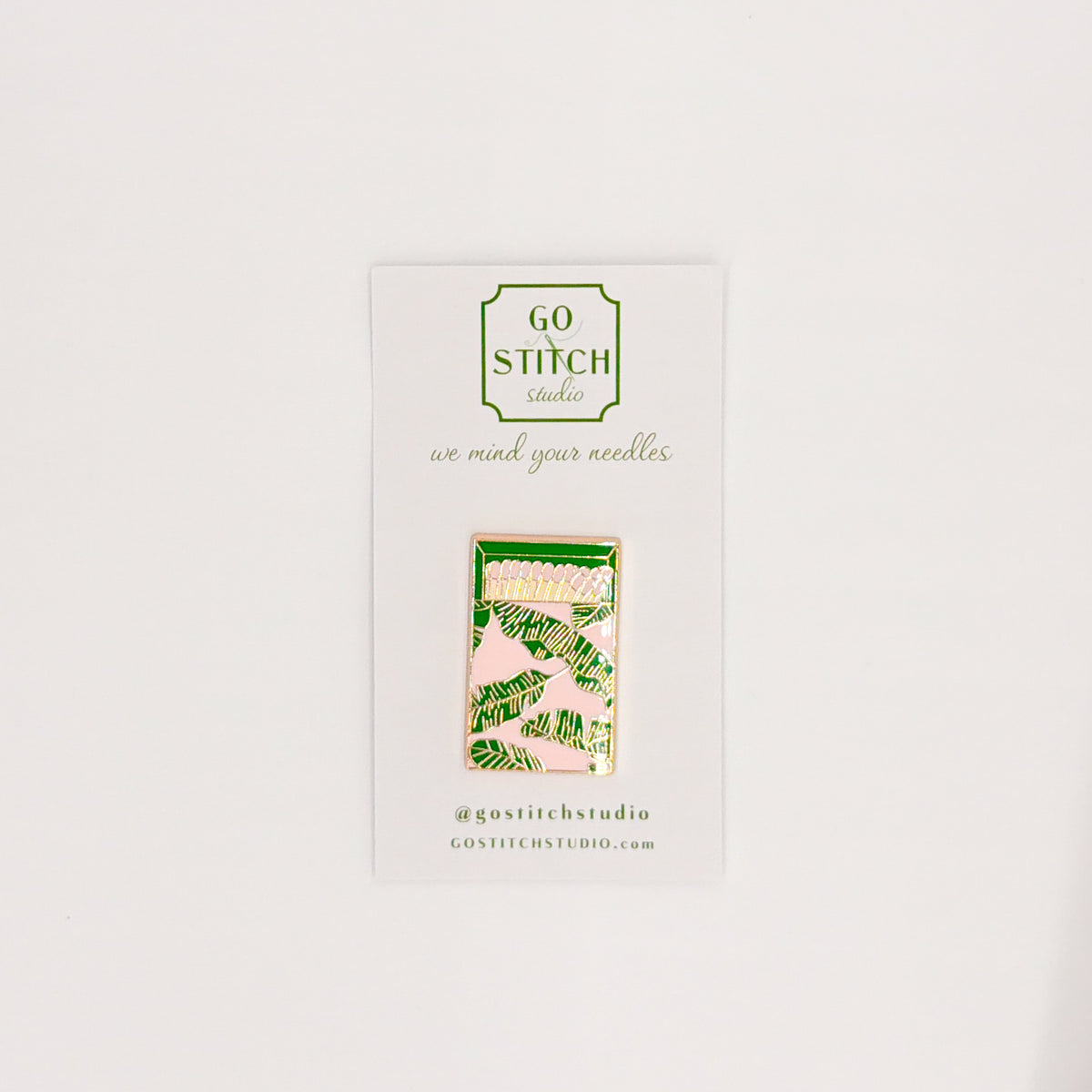 Palm Beach Matchbox Needleminder