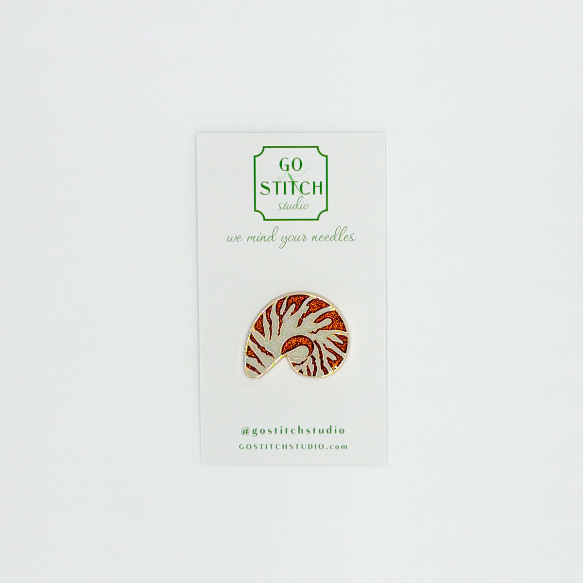 Nautilus Shell Needleminder