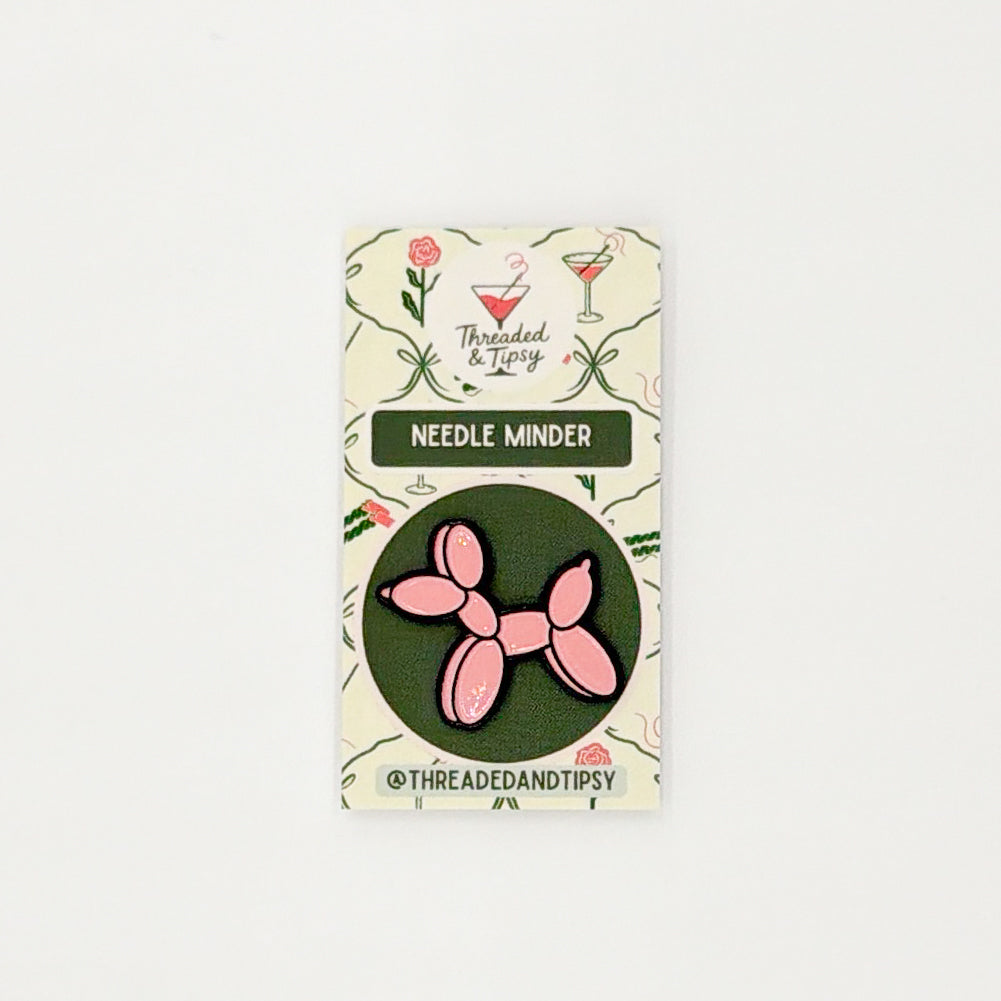 Pink Balloon Animal Needleminder